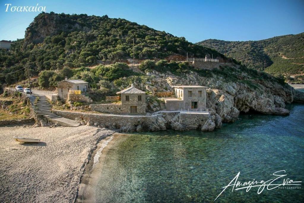 Παραθαλασσιο Σπιτι Στην Εξοχη Villa Tsakei Luaran gambar